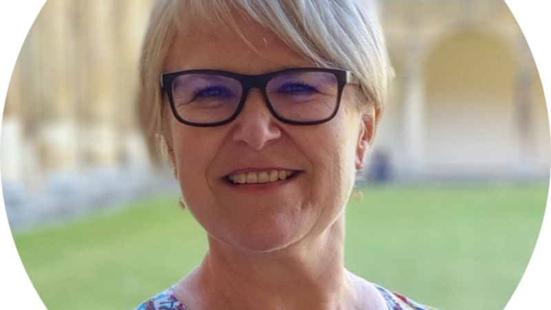 Dr Nichola Tooke, Trust Administrator of The Isaac Newton Trust, Photo by Jenny Hayward