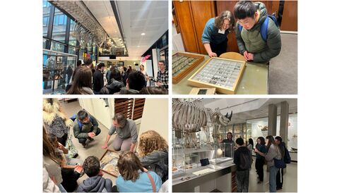 Clare College Cambridge Future Museum Voices 2023, images featured in the project's final report