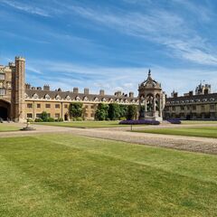 Trinity College Cambridge, photo credited to Jenny Hayward