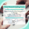 Isaac Newton Trust School Research Enabling Grants
